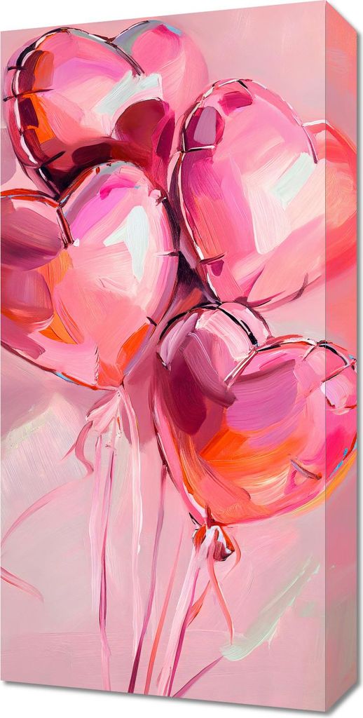 Bild 30x60cm Liebe liegt in der Luft