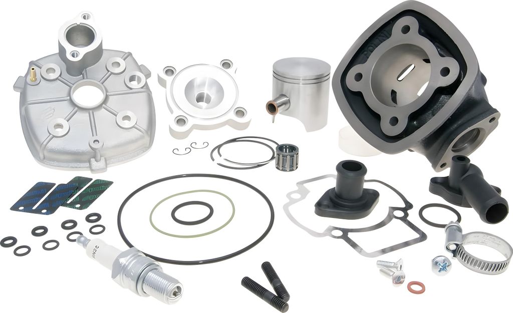 Zylinderkit Polini CORSA 70ccm für Piaggio LC (Langgewinde)