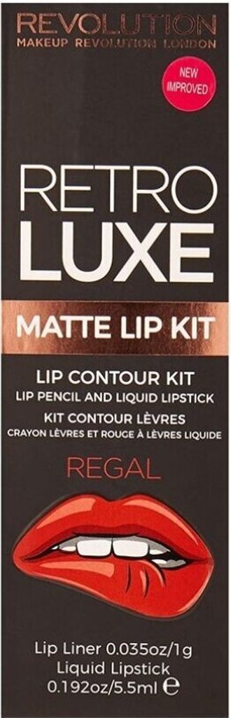 Set : Retro Luxe Lip Liner Regal 1 g + Retro Luxe Matte Lipstick