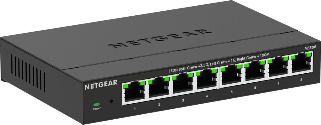 NETGEAR MS308: Switch, multi-gigabit, no administrable, 8 Imagen del producto 