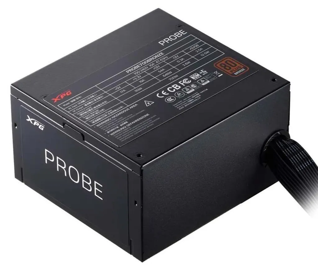 ADATA XPG PROBE 600W ATX 2.4 - Bloc d'Alimentation 80+ Bronze Bulk 75261565