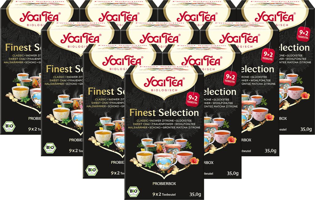 10 xYOGI TEA Finest Selection | 10 x 35g Produktbild 