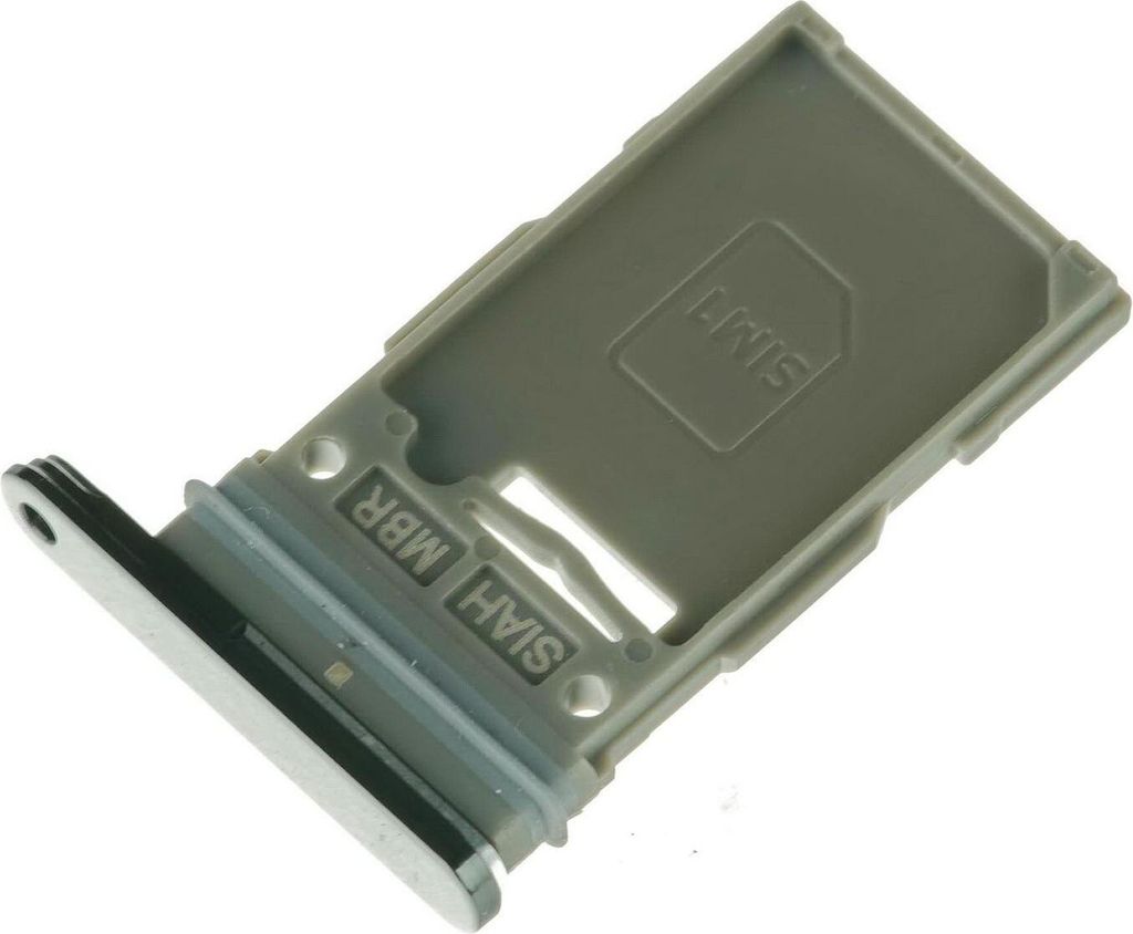 Simkarten Halter für Samsung Galaxy S23 Ultra 5G - Tray Fach Schublade Schlitten Grün