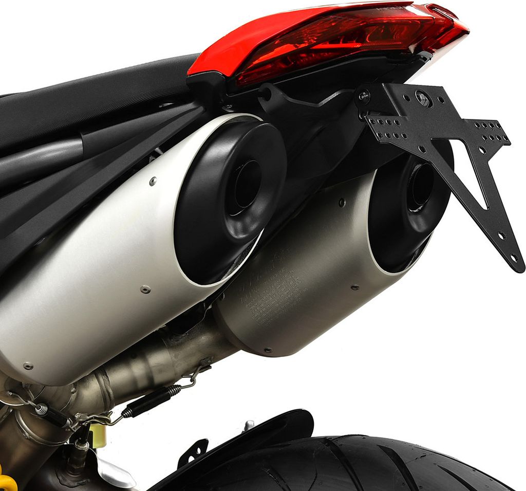 ZIEGER Classic Kennzeichenhalter kompatibel mit Ducati Hypermotard 950