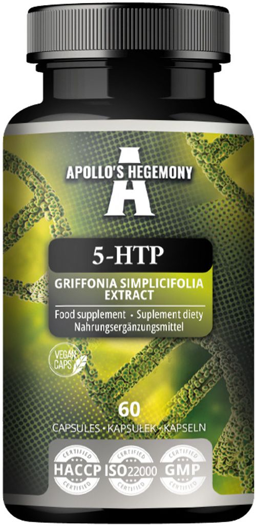 5-HTP 150 mg pro Kapsel - 60 vegane Kapseln - Griffonia simplicifolia