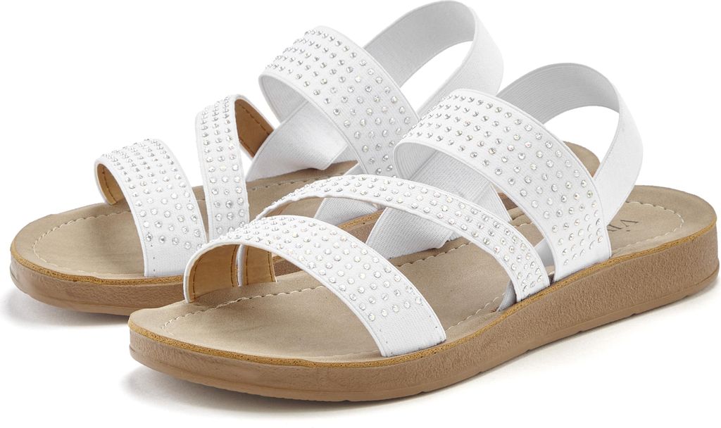 VIVANCE Sandale weiß Größe 41