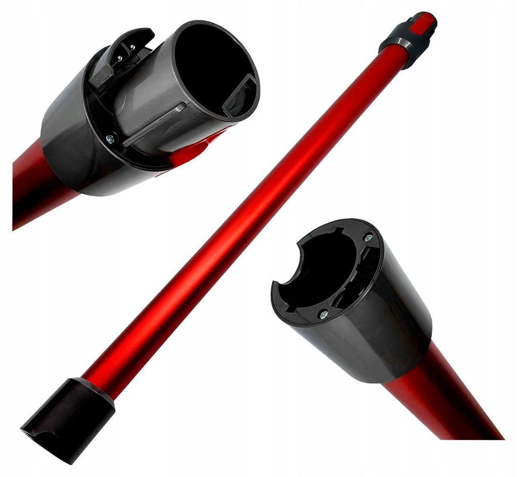 GARES Verlängerungsrohr Saugrohr für Staubsauger für Dyson V7 V8 V10 V11 V15 Rot | Professionelle Werkstattausrüstung Werkzeuge Zubehör Ersatz...