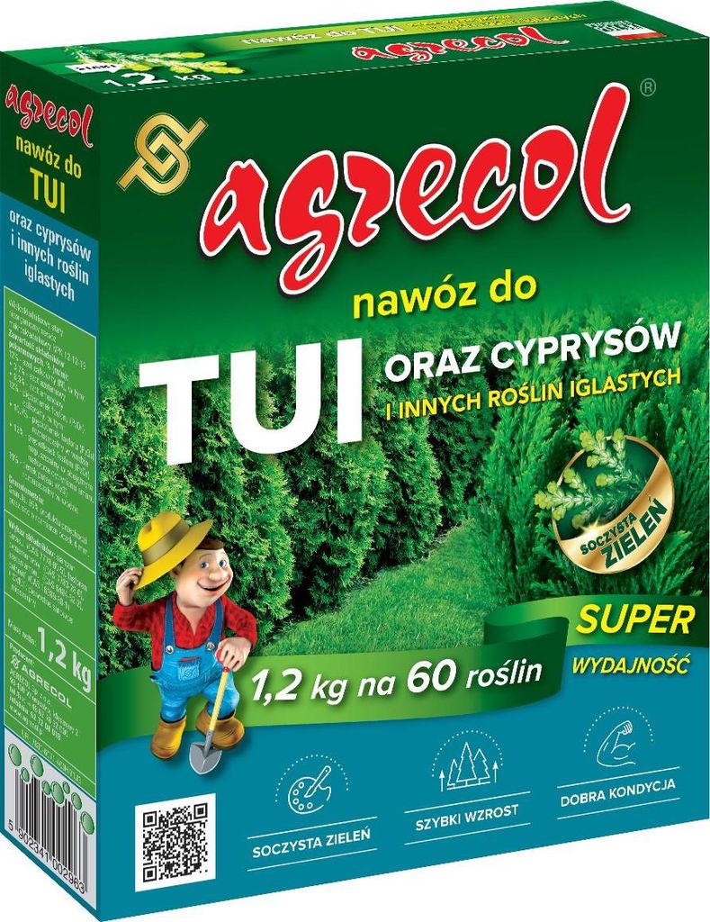 Hnojivo pro cypřiše a jiné jehličnany 1,2 kg Obrázek produktu 