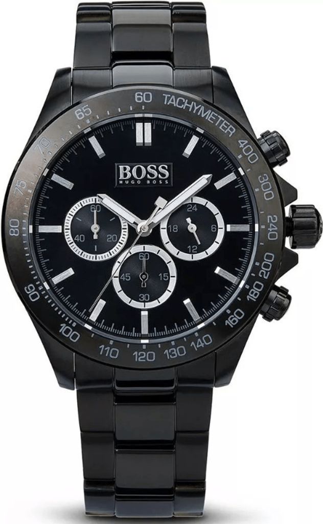 Hugo Boss Sport 1512961 Montre Homme Noir Acier Image du produit 