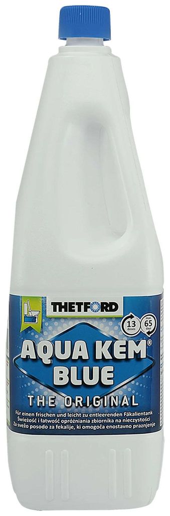 Produit toilette chimique camping-car, liquide bleu, 2 Image du produit 