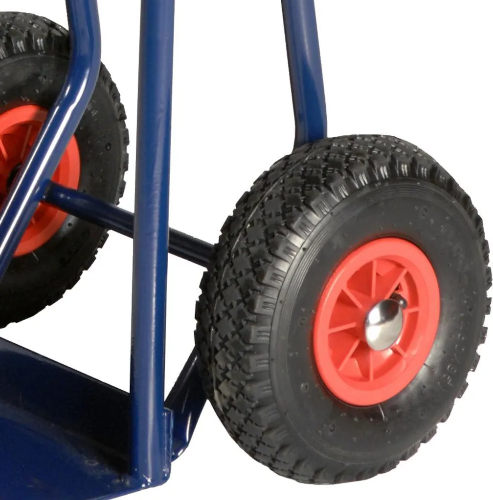 Diable à main en acier LIMEX chariot de manutention robuste 200 kg - 4