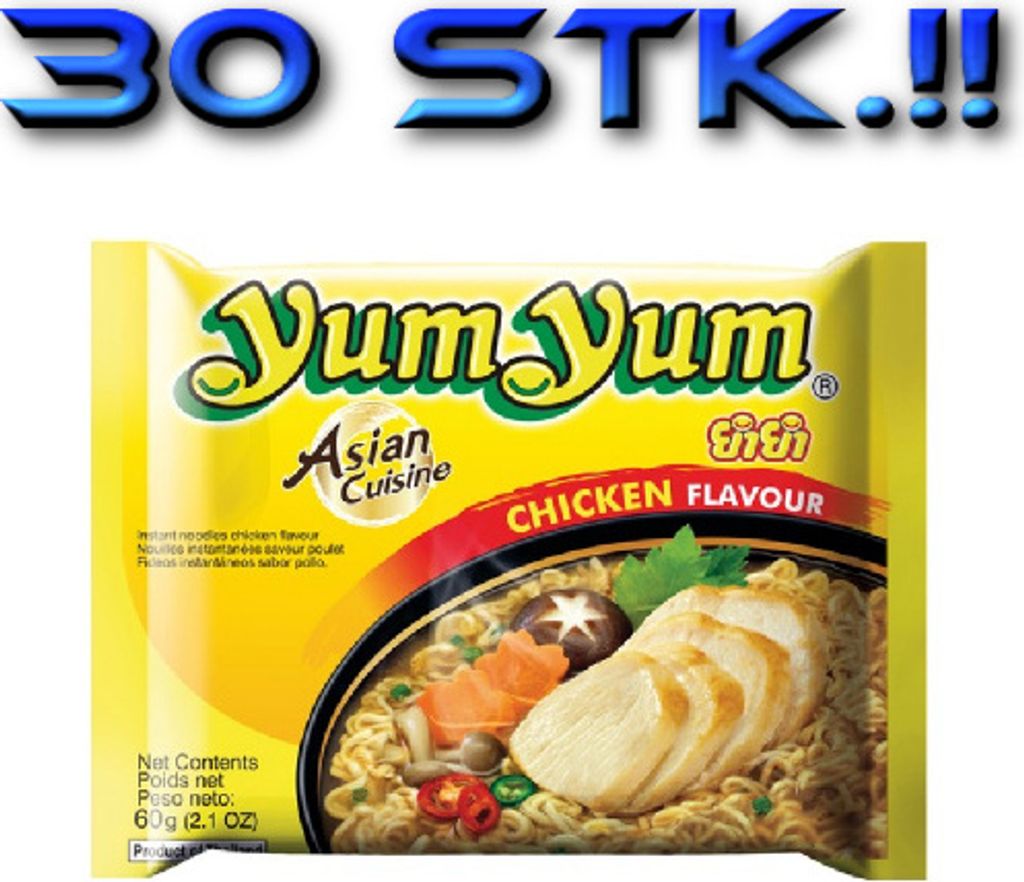 Yum Yum - Instant Nudeln Huhn - 30 stück Produktbild 7
