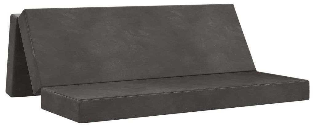 vidaXL Klappsofa Bett 180 x 67 x 45 cm Dunkelgrau