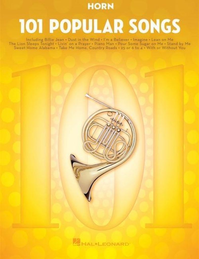 101 Popular Songs -For Horn-