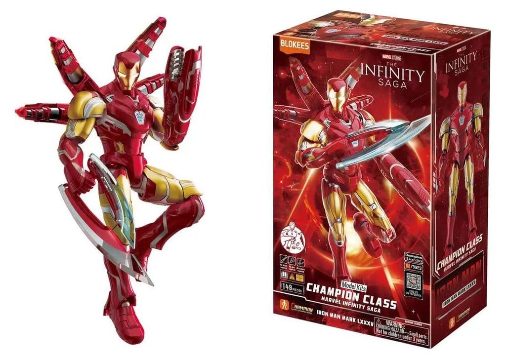 Dickie Toys Blokees, Iron Man (Marvel) Immagine del prodotto 