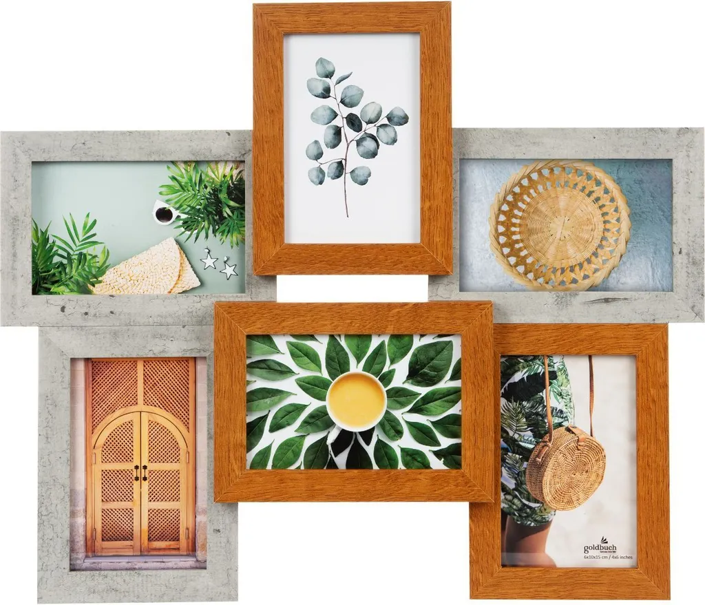 Goldbuch Cornice Concrete 6 Foto 10x15 cm: Precisione e Stile Industrial