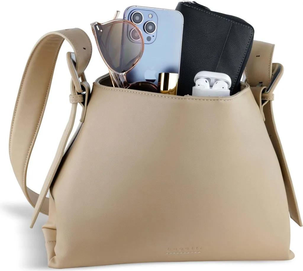 Bugatti Borsa Donna Luna Beige | Tracolla Regolabile e Capiente - 6