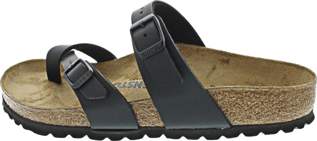 Birkenstock Mayari Schwarz Normal Fußbett - Damen Pantoffel Produktbild 
