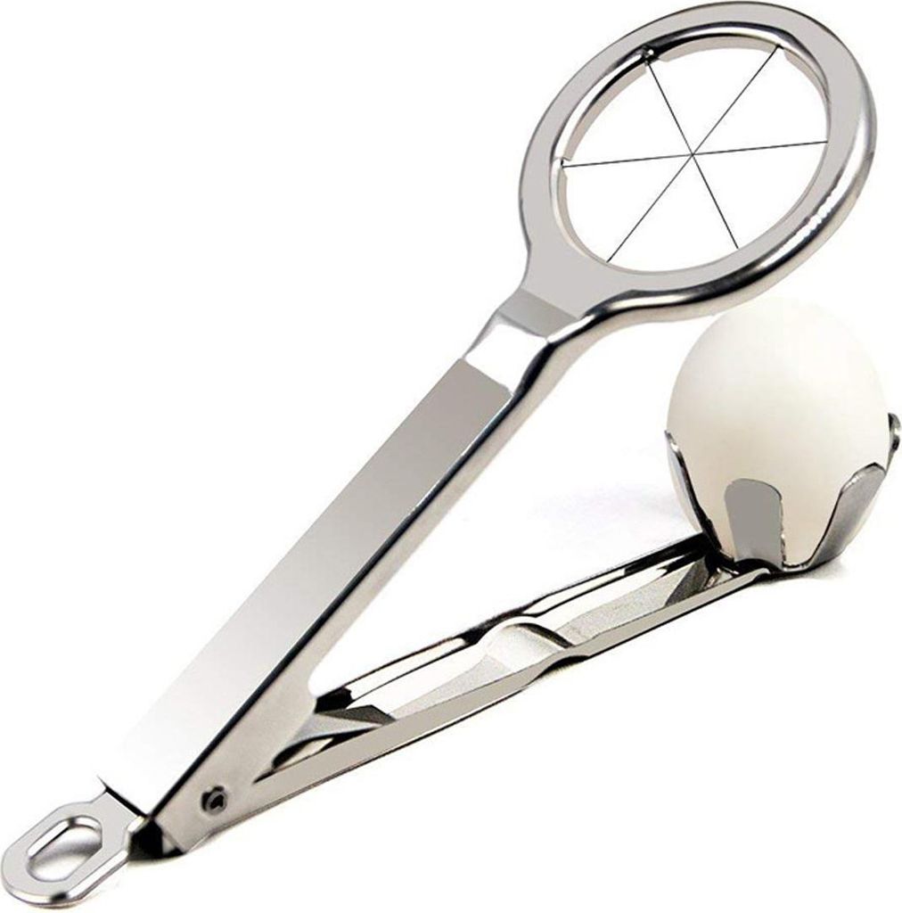 Edelstahl Kleine Ei Cutter Splitter Schneiden Trennen Werkzeug Home Küche Bar Werkzeug
