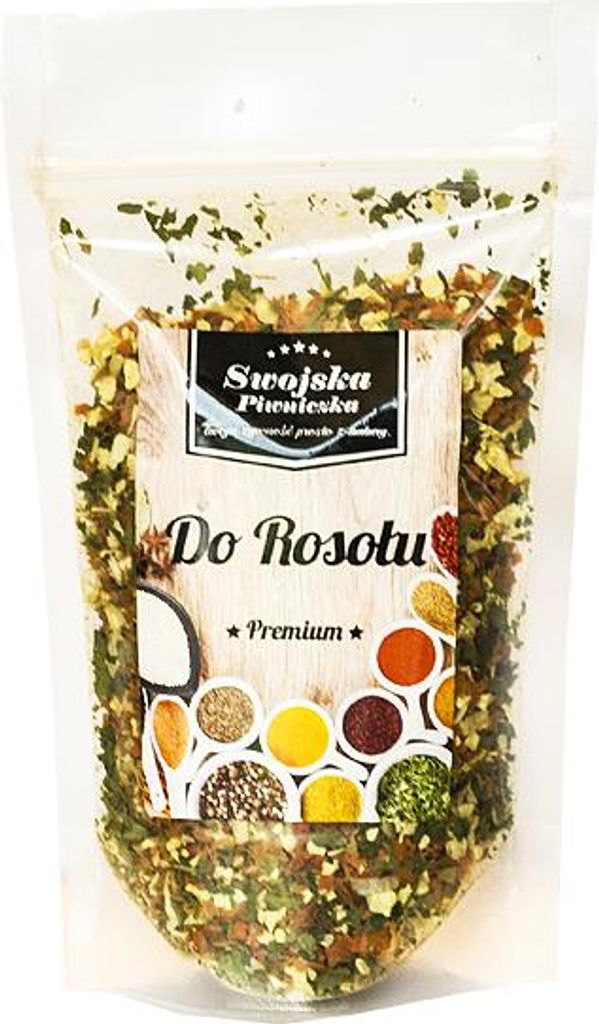GEWÜRZMISCHUNG FÜR BRÜHE OHNE SALZ 100 g Swojska Piwniczka