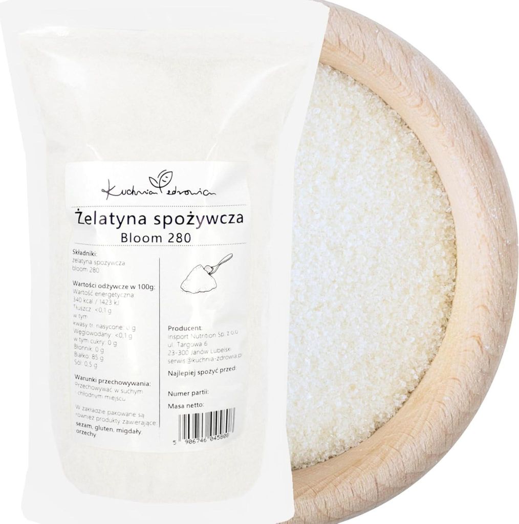 Gelatine Pulver 500 g - Speisegelatine Bloom 280, Produktbild 
