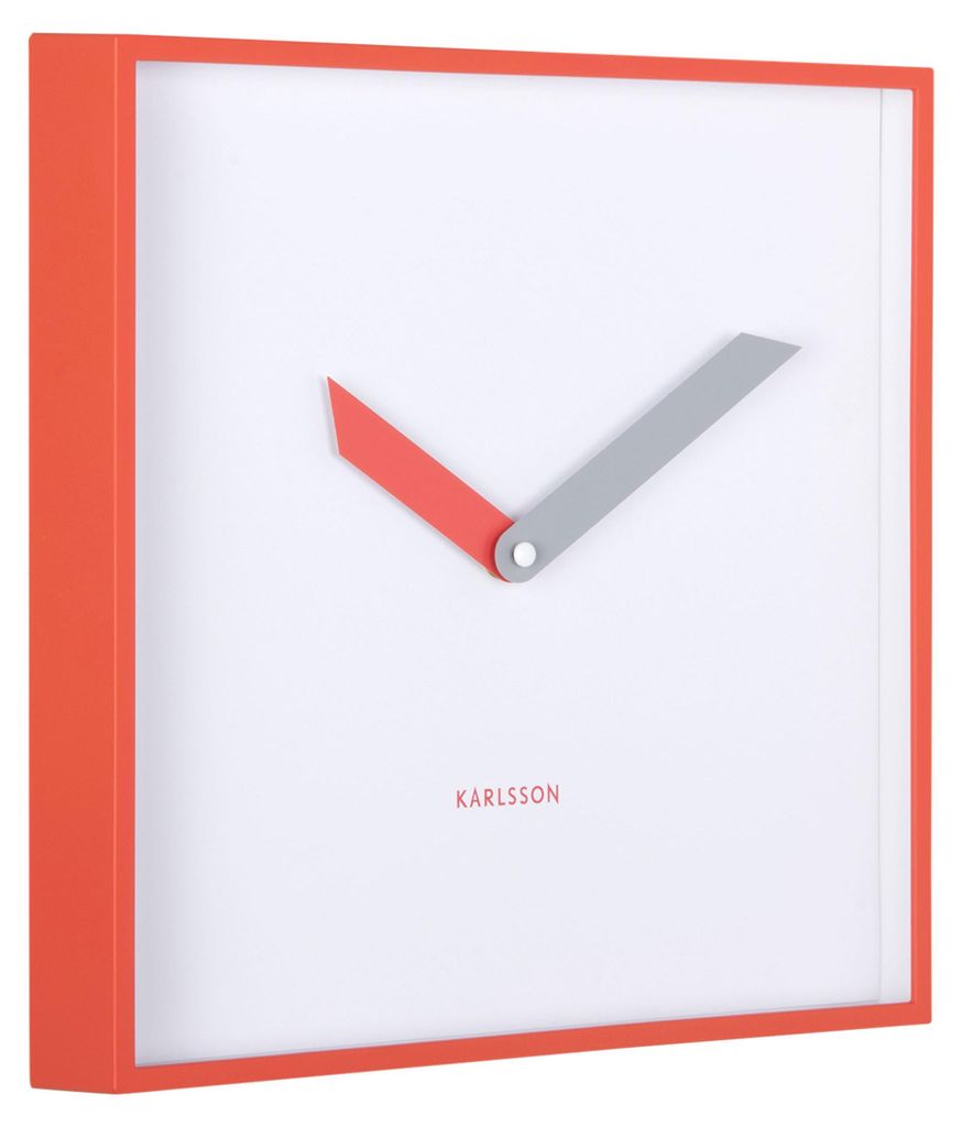 WANDUHR Cool Retro Cuadrado - Rot - 4,1/28,3/28,3 cm
