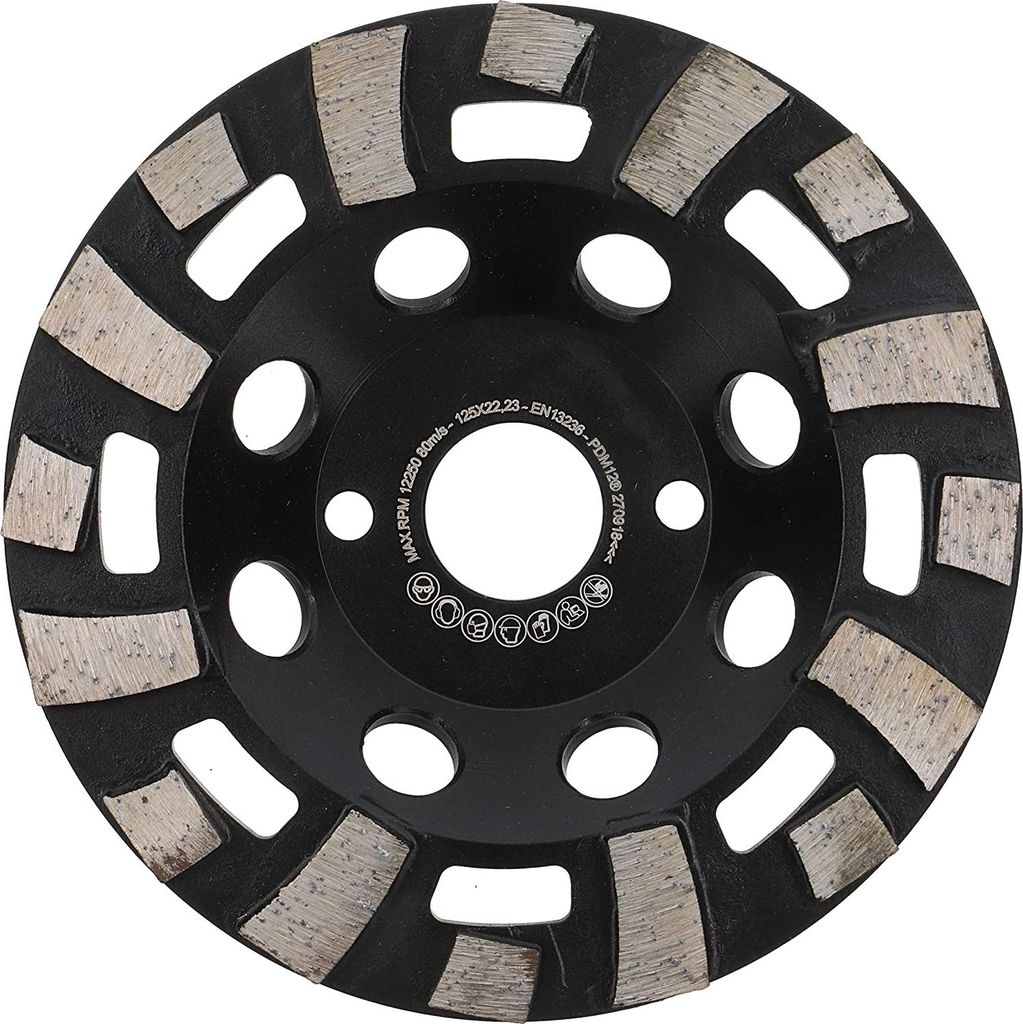 PRODIAMANT Diamantschleifteller 125mm für Estrich, Abrasive Materialien ST71