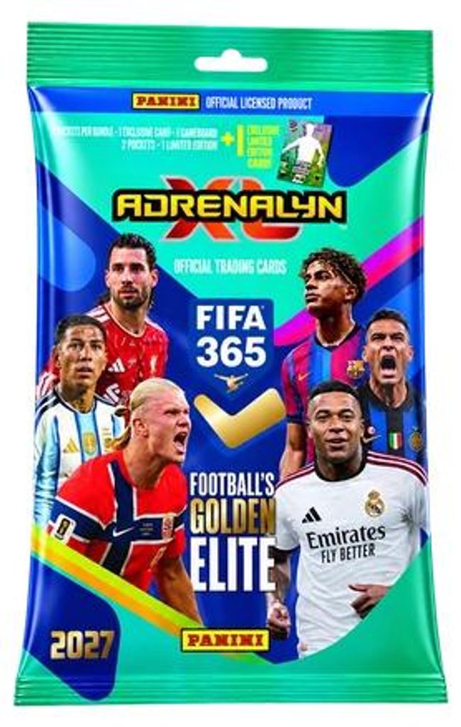 PREORDINE: Set di avvio Panini FIFA 365 2027 Adrenalyn XL – Immagine del prodotto 