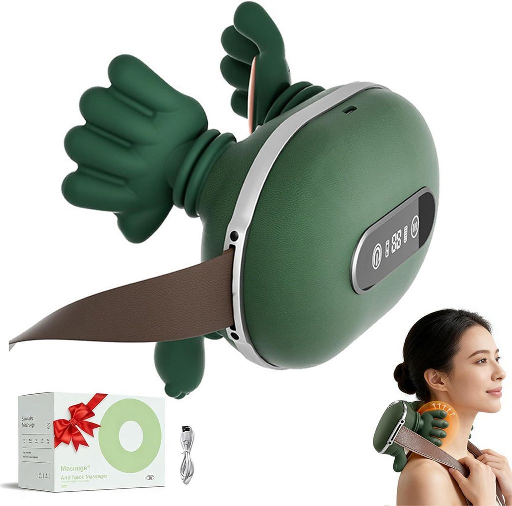 Schulter und Nackenmassagegerät, tragbares beheiztes Produktbild 