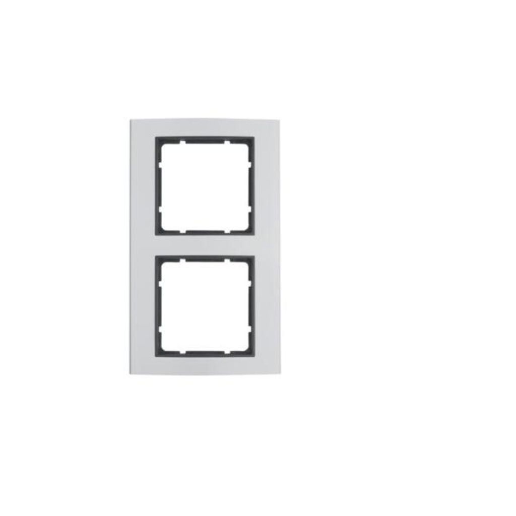 Telaio Berker 2f.alluminio 10123004 Immagine del prodotto 