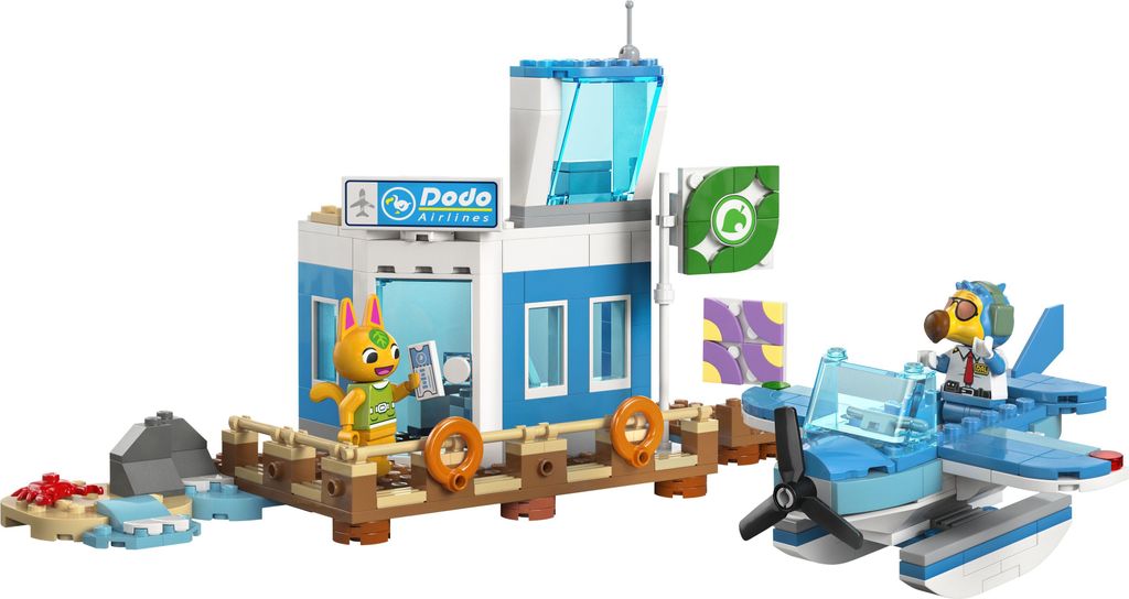 LEGO Animal Crossing: Vlieg met Dodo Airlines, speelset Productafbeelding 