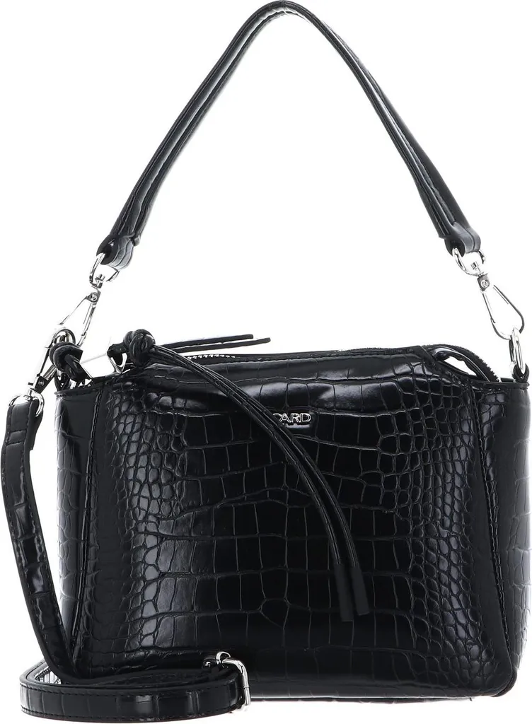 Petit Sac à Main Crossbody Noir Wild Art - Sac Épaule Compact et Léger