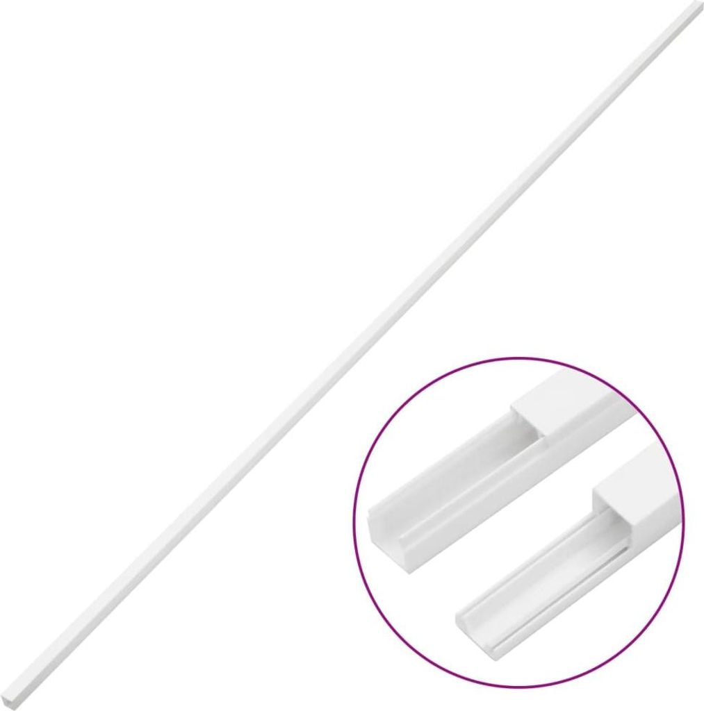 vidaXL Installationsrohre 25x16 mm 30 m PVC Produktbild 