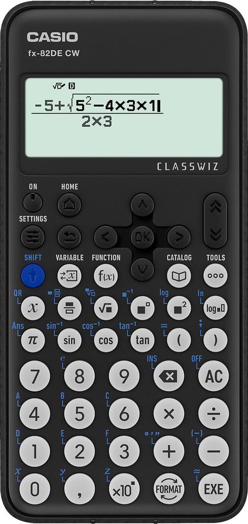 Casio FX-82DE CW, Tasche, Wissenschaftlicher Produktbild 