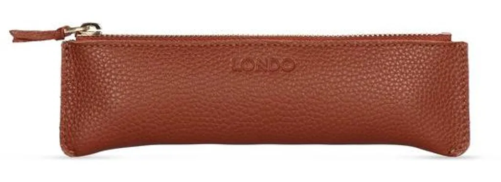 Étui cuir Echt-leer à glissière haute résistance pour stylos et bijoux