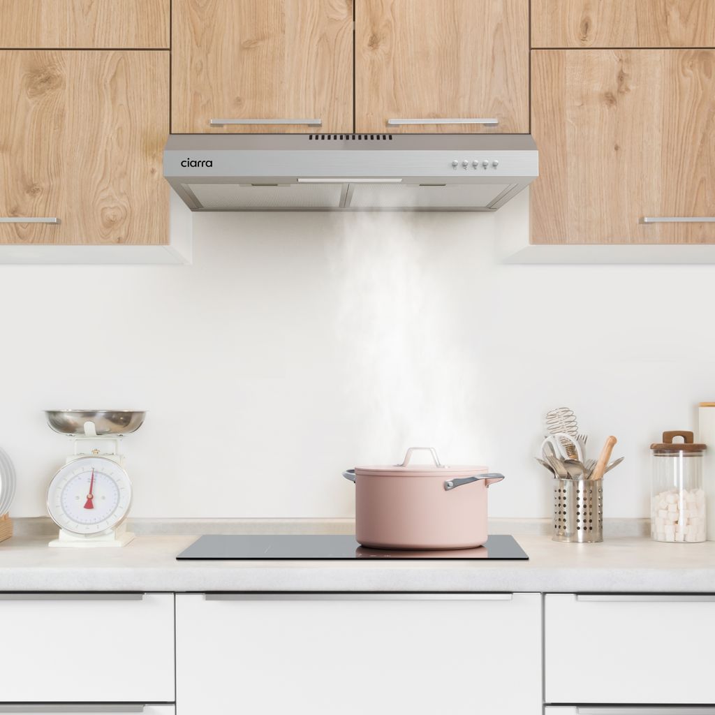 CIARRA A+ Dunstabzugshaube 60cm Unterbauhaube Unterbau Produktbild 3