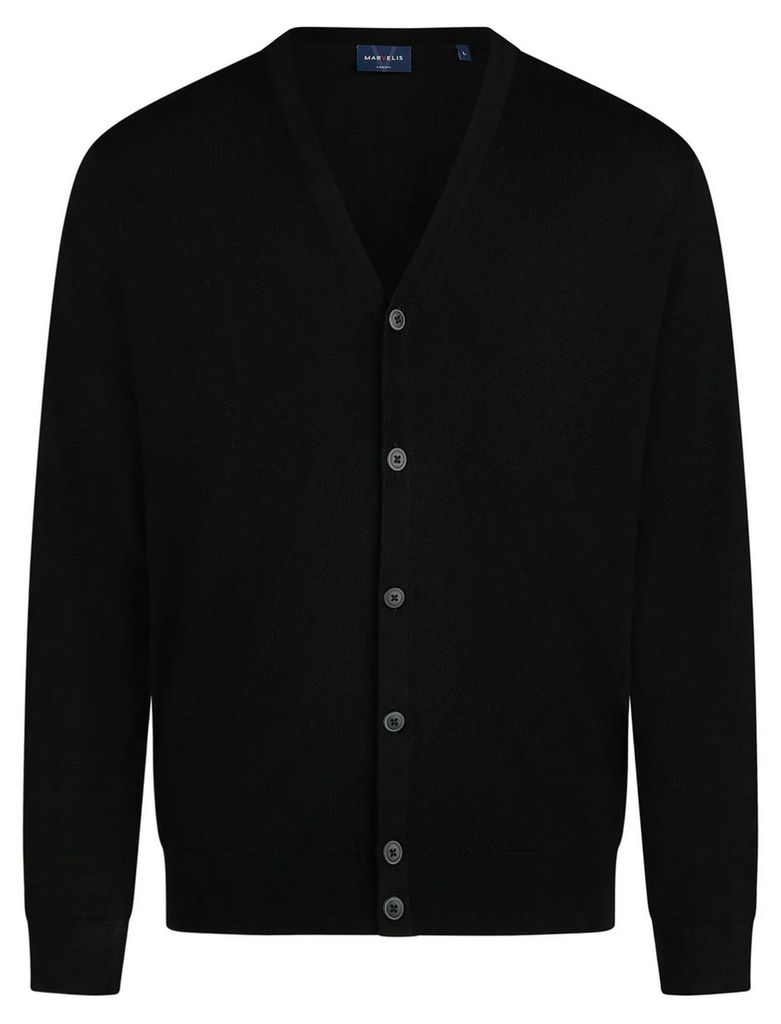 Marvelis - Pullover - Cardigan V-neck - Herren, (632326), Größe:XXL, Farbe:schwarz (68)