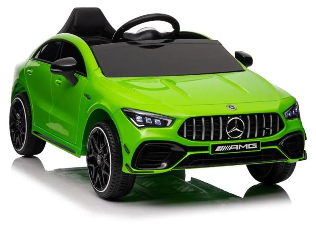 Mercedes CLA 45s AMG Vert 4x4 Voiture Électrique Enfant à Piles Luxe