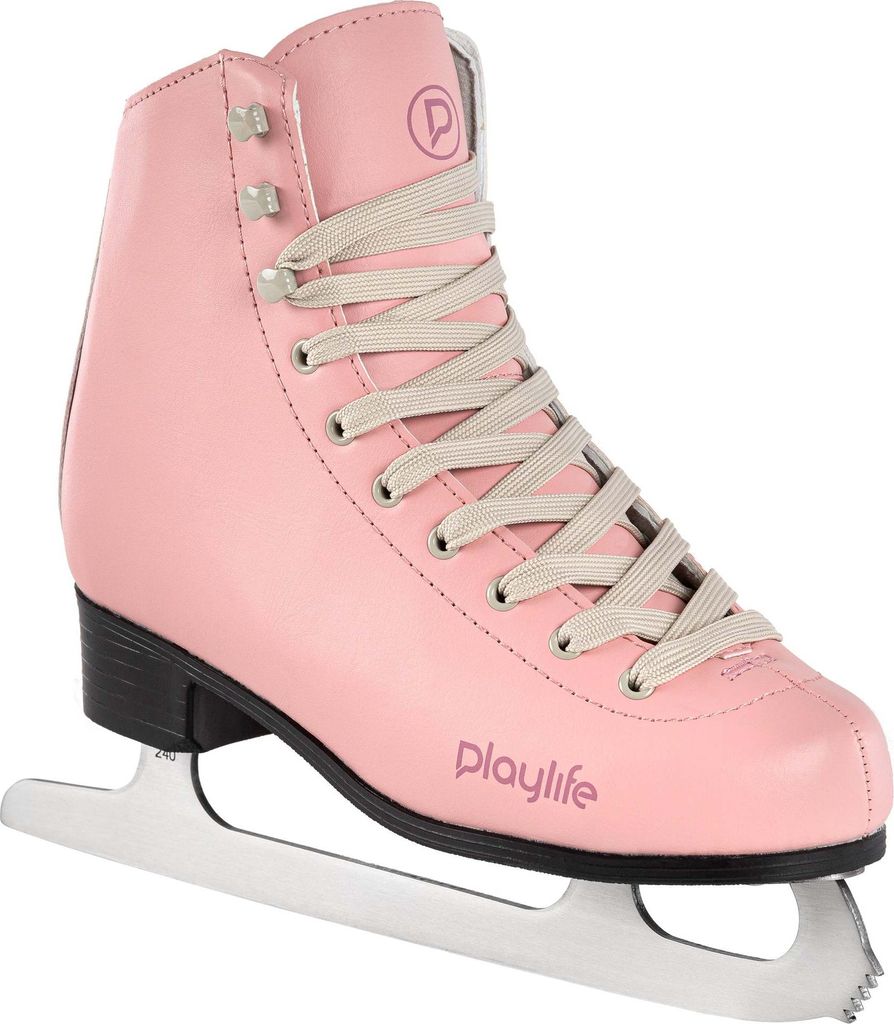 Playlife Schlittschuhe für Damen - Eislaufschuhe Charming Rose - Ice Skate in Gr. 35-42 - Eiskunstlaufskate zum Schlittschuhlaufen