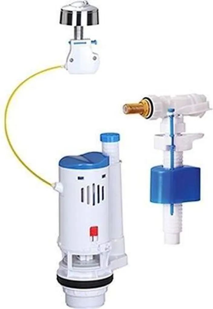 Réparer une fuite de WC avec le kit complet Rousseau à double poussoir