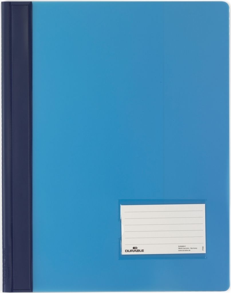 DURABLE Schnellhefter DURALUX A4+ transluzent 25 ST 268006