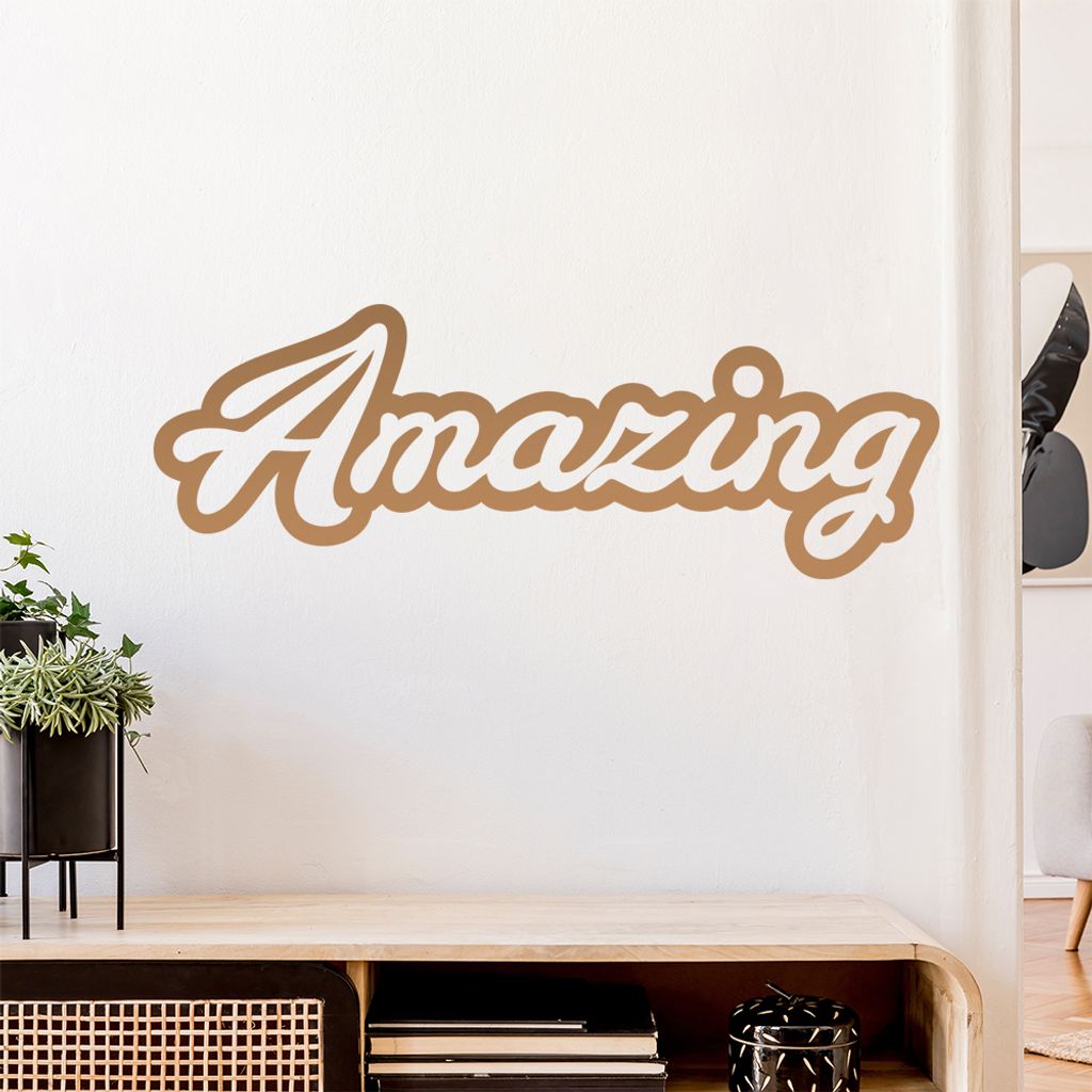 Amazing unglaublich Wandtattoo Wandaufkleber Wall Sticker - Dekoration, Küche, Wohnzimmer, Schlafzimmer, Badezimmer