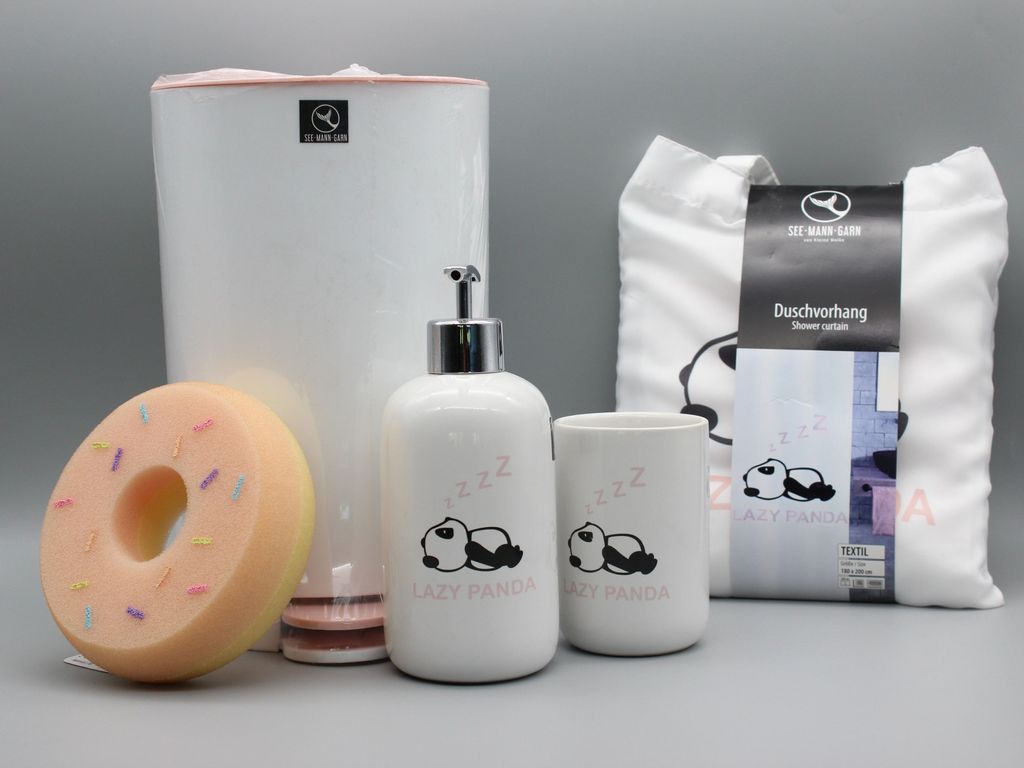 SEE∙MANN∙GARN Bad Set Kleine Wolke PANDA ! Setpreis!