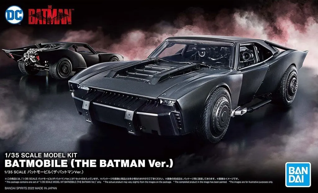 Construire la Batmobile Batman Bandai BAN2569336 pour Vitrine Geeks