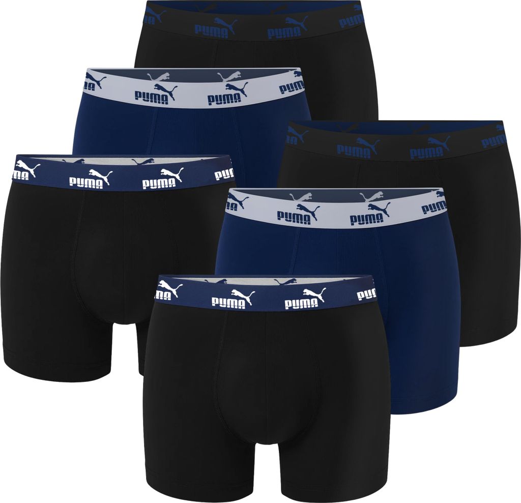 Puma Herren Boxershorts BLUE aus Baumwolle, Unterhosen für Produktbild 