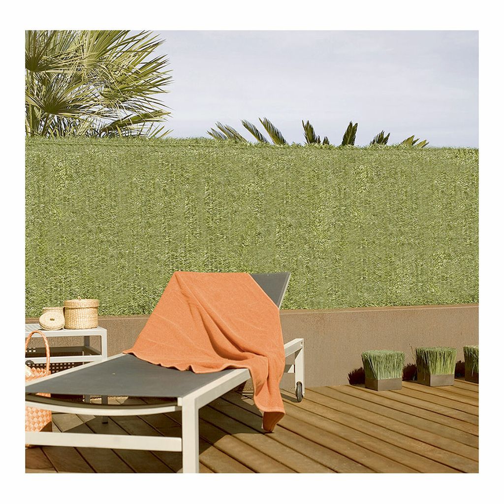 Künstlicher Zaun Greenset 36 1x3m Farbe Grün Nortene