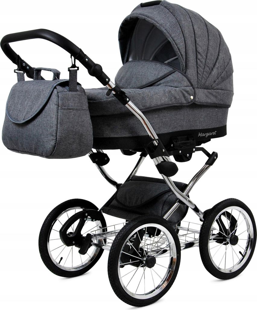 Kočárek 3v1 Margaret Exclusive Grey Flex Image du produit 