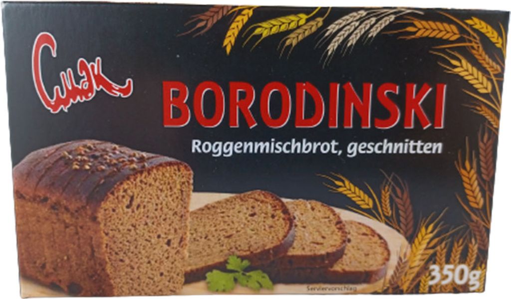 Dovgan Borodinsky Brot geschnitten lange haltbar 350g Produktbild 