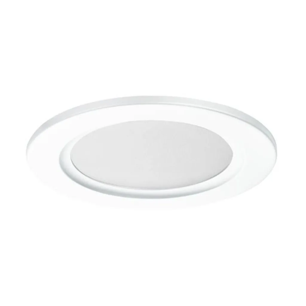 Luminaire Downlight LED Encastrable Blanc 10W 3000K pour Plafond Basse Tension