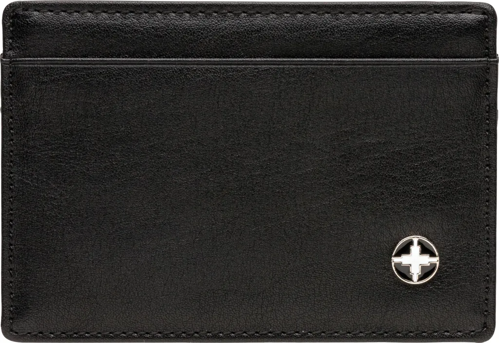 Swiss Peak Portacarte Professionale XD121 Nero - Sicurezza RFID Executive